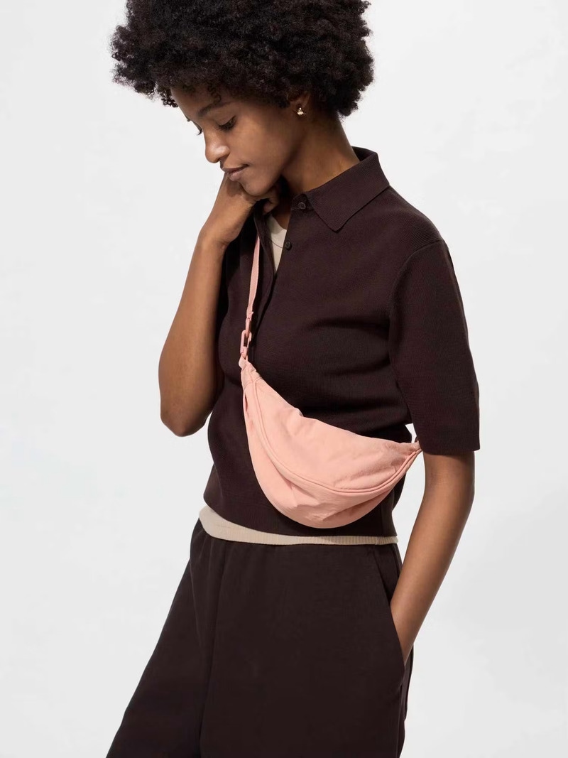 Miniaturized Minimalist Pouch Packs : UNIQLO Round Ultra-Mini Bag